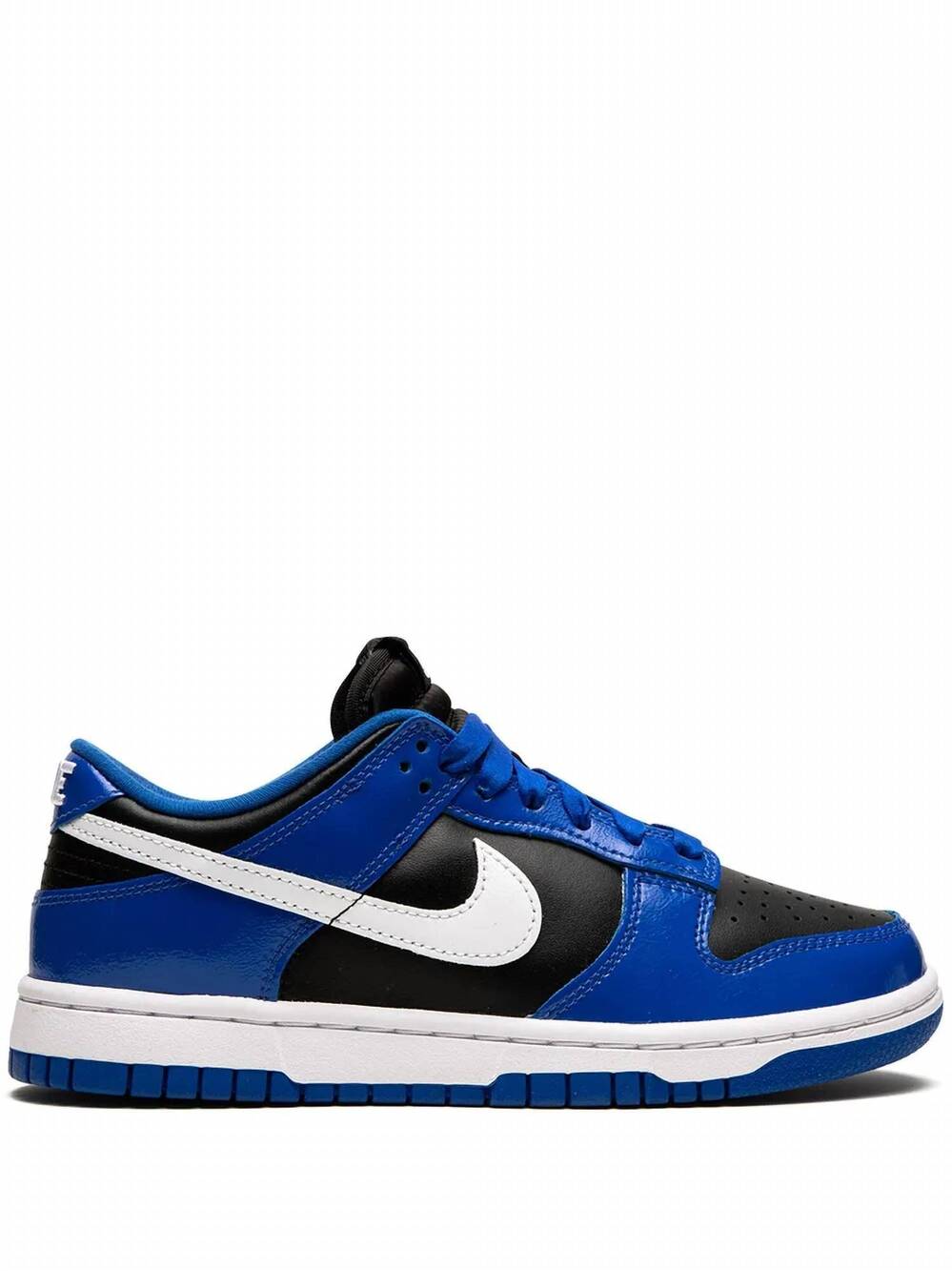 NEW NIKE women's dunk low sneakers in royal patent